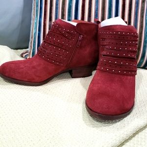 NEW LUCKY BRAND SUEDE ANKLE BOOTS